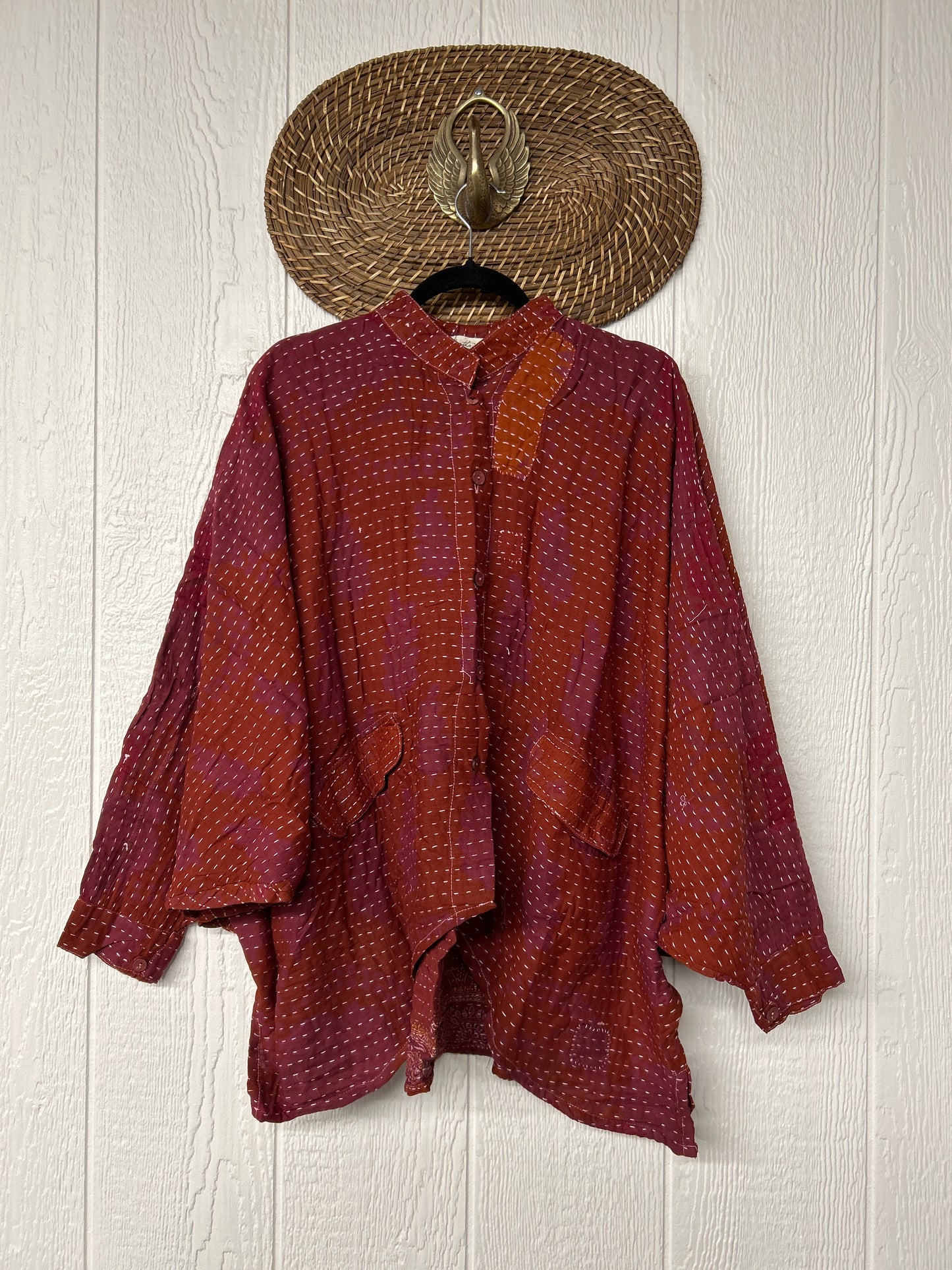 Pareo Kantha Dylan Button-Down 0526 003