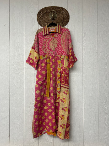 Pareo Kantha Gravity Duster Dress 0226 084