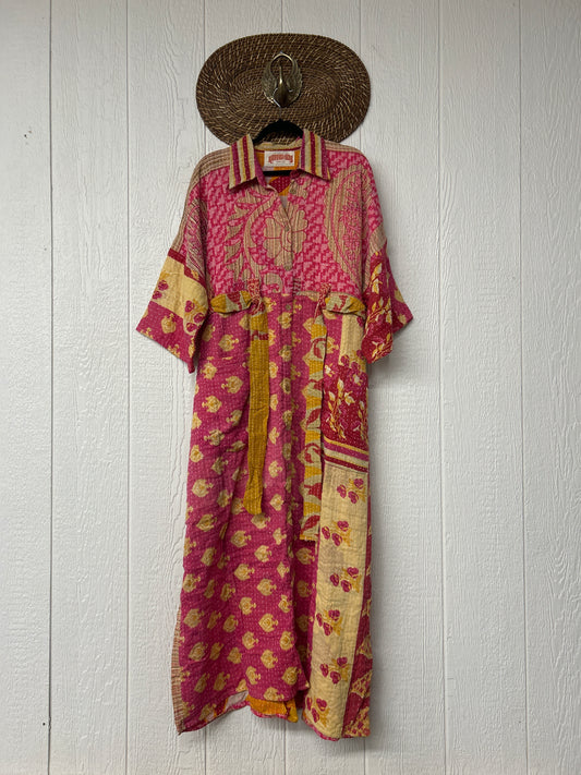 Pareo Kantha Gravity Duster Dress 0226 084