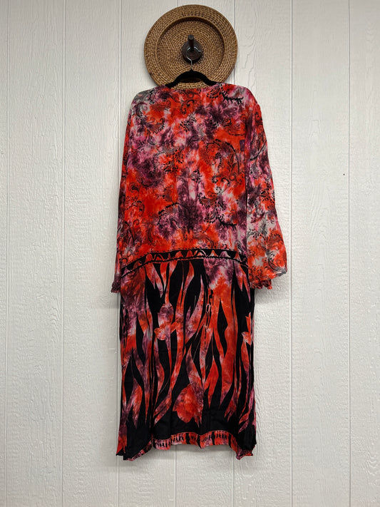 Crepe Sari Spellbound Kimono 0926 029