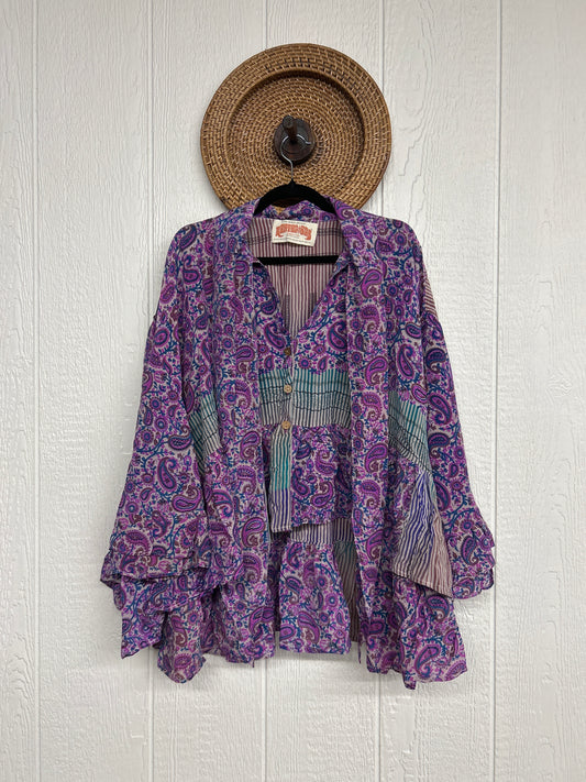 Crepe Sari Wild Rose Top 0426 049
