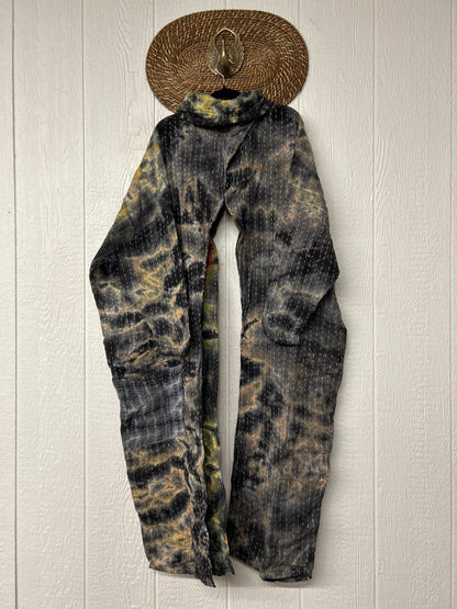 Aura Edit Koverlet Cowl Split Pullover 1026 020