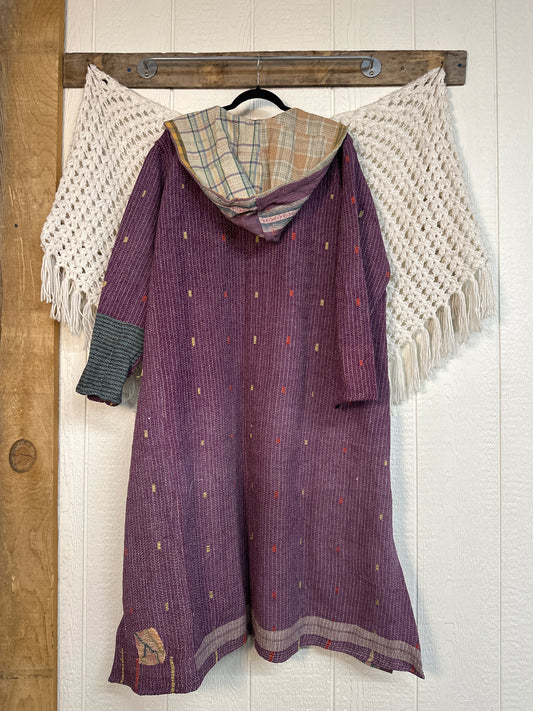 Fine Kantha Rising Sun Coat 1125 269