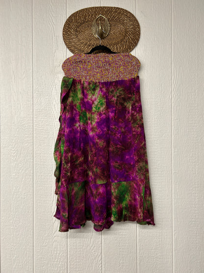 Crepe Sari Inner Peace Wrap Skirt 0626 086
