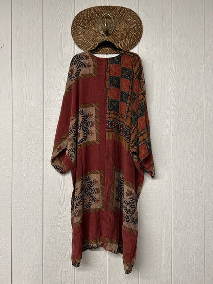 Crepe Sari Gaia Duster Dress 0826 064