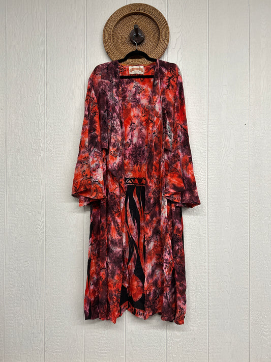 Crepe Sari Spellbound Kimono 0926 029