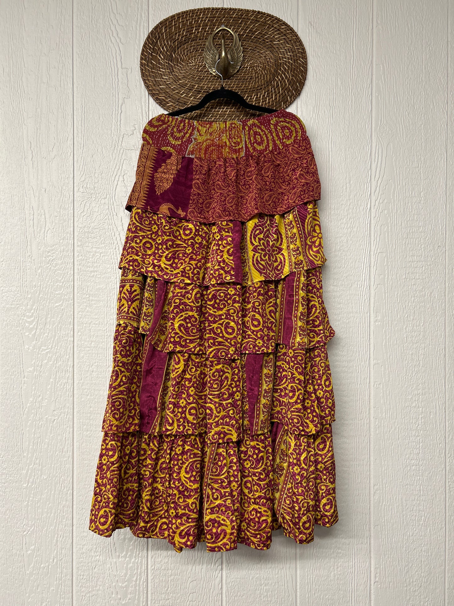 Rasgulla Sari Venus Ruffle Maxi 1125 065