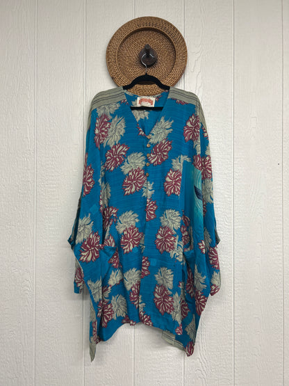 Crepe Sari Gaia Split Tunic 0226 123