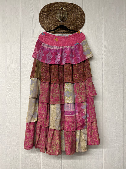 Rasgulla Sari Venus Ruffle Maxi 1125 070