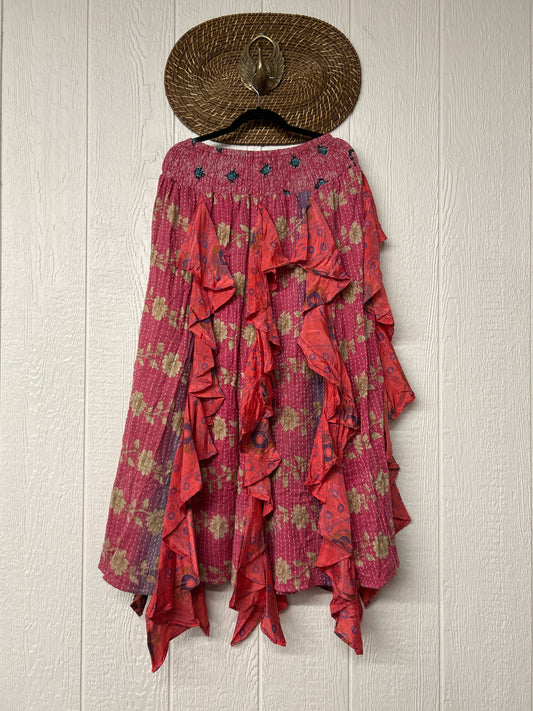 Pareo Kantha Willow Maxi Skirt 0826 170