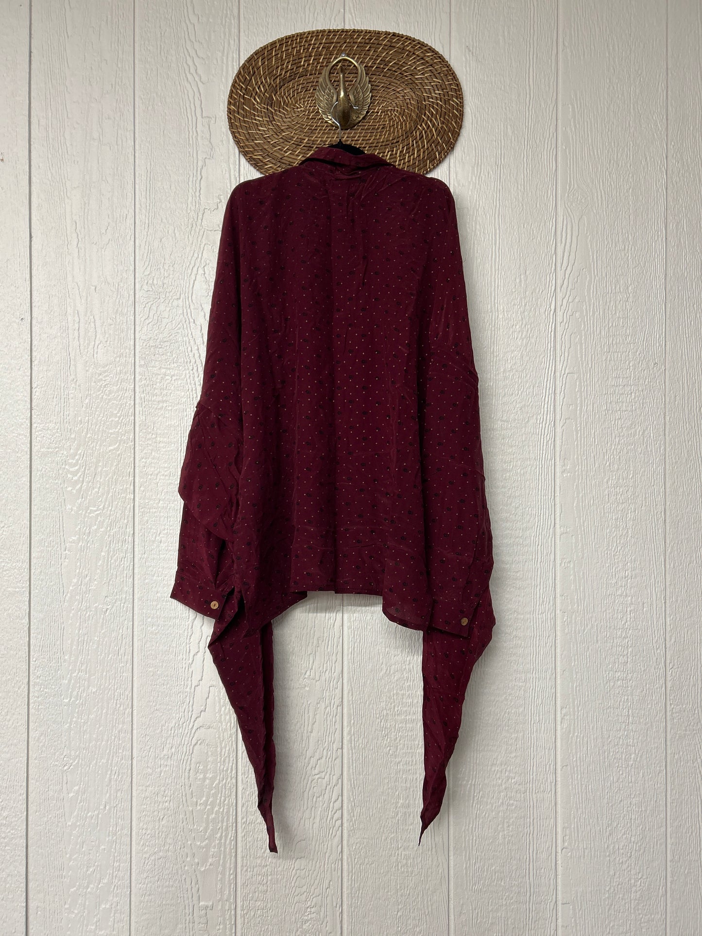 Crepe Sari Nirvana Button Down 1125 161