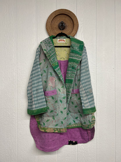Fine Kantha Drifter Coat 1026 253