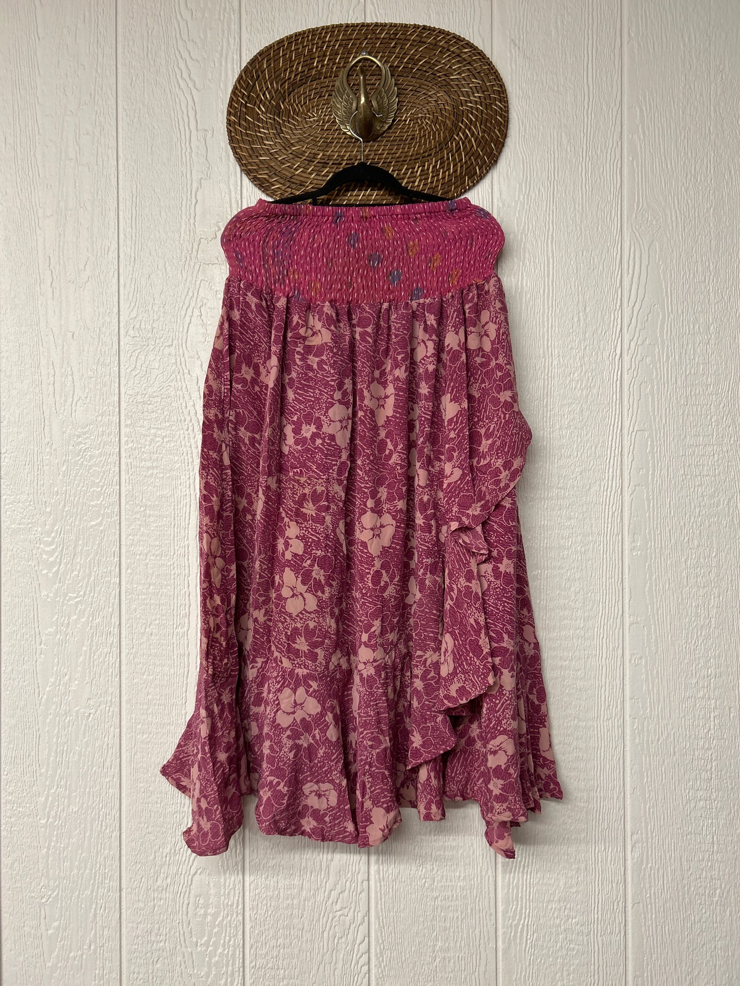 Crepe Sari Inner Peace Wrap Skirt 0626 003