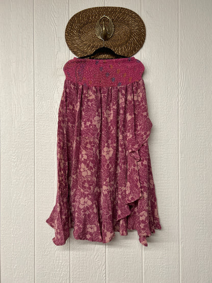 Crepe Sari Inner Peace Wrap Skirt 0626 003