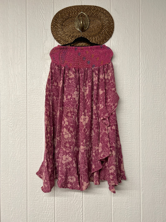 Crepe Sari Inner Peace Wrap Skirt 0626 003