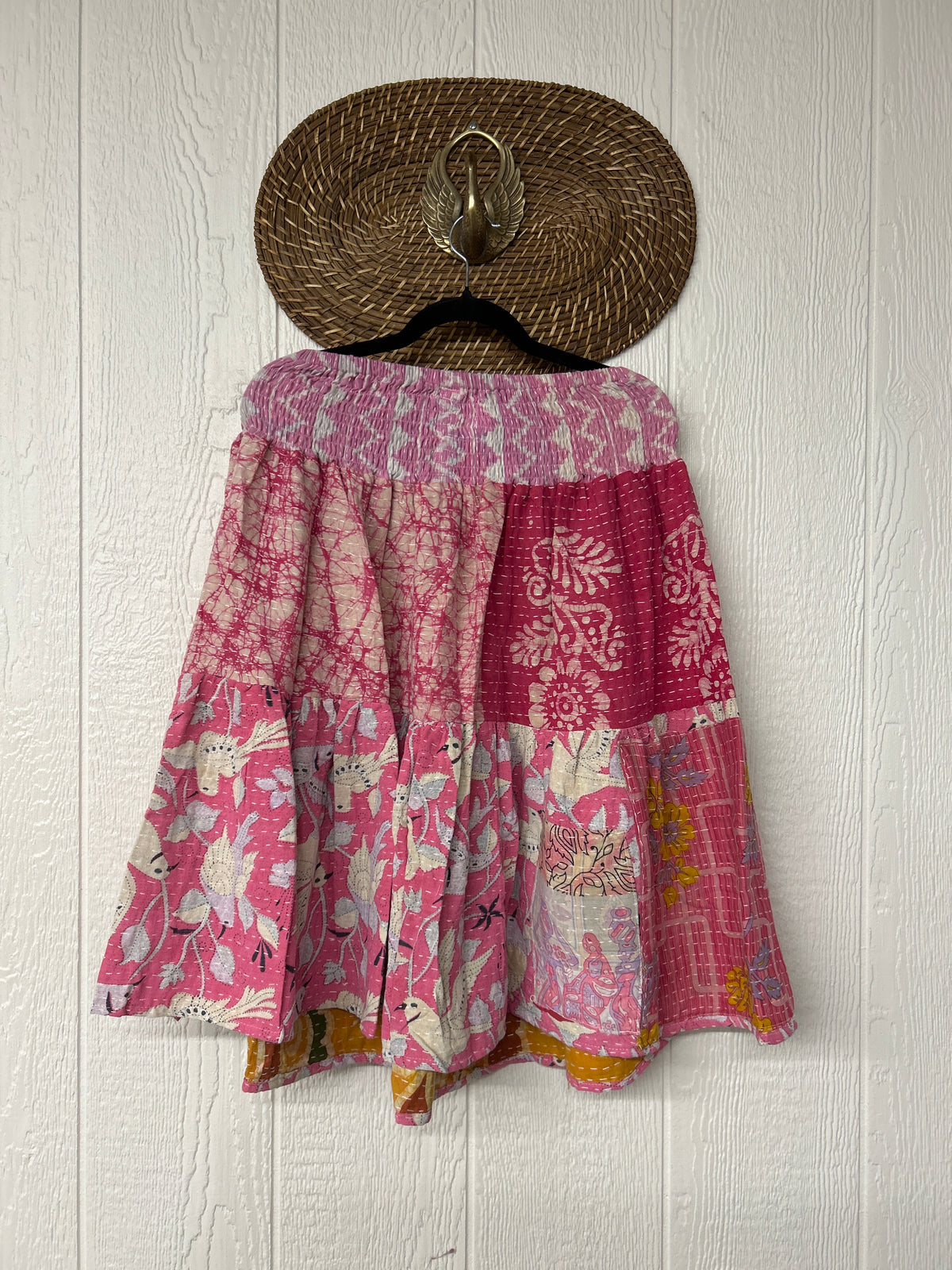 Pareo Kantha Meadow Skirt 0826 001