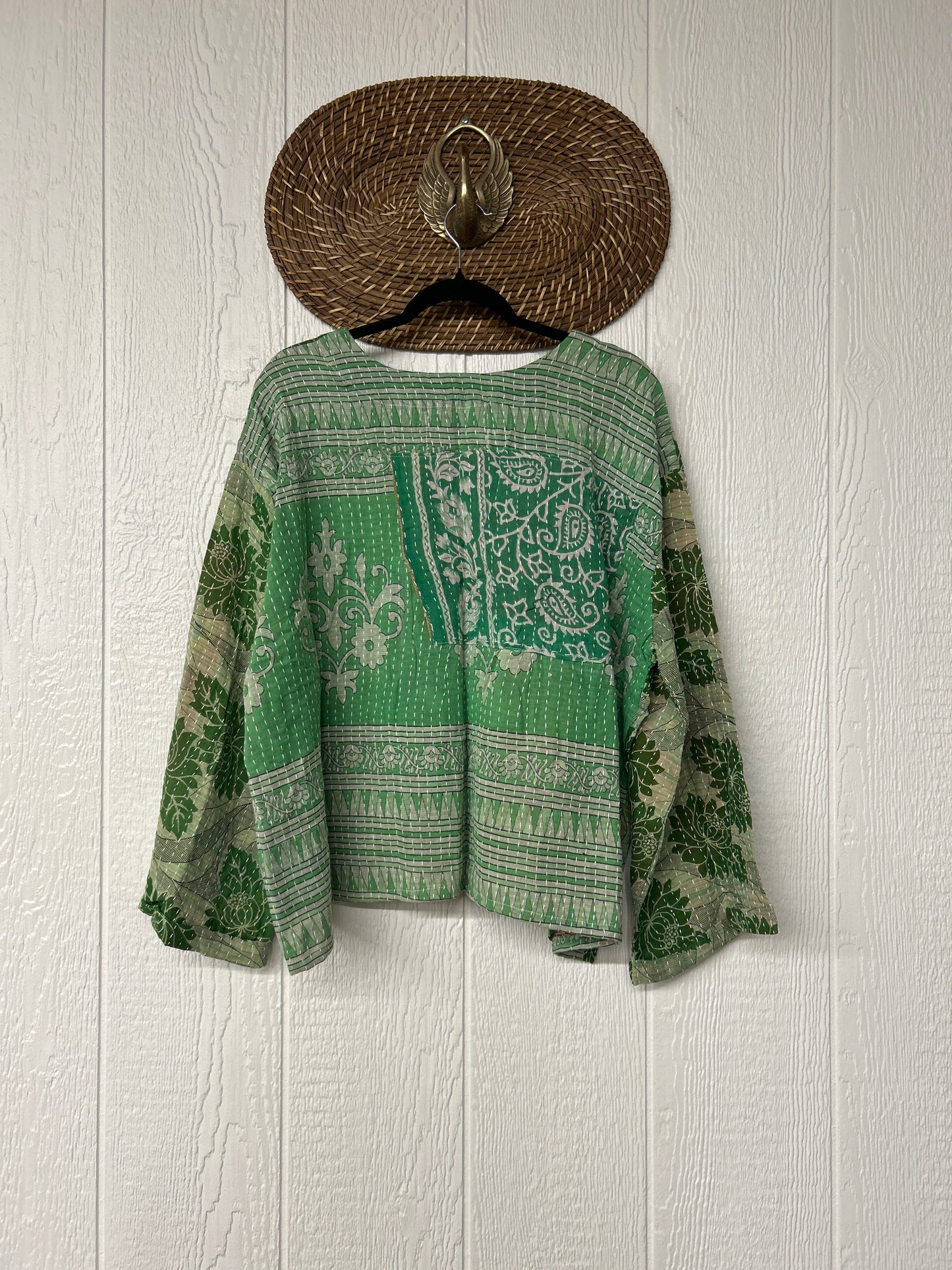 Pareo Kantha Wanderer Pocket Crop Top 0226 152