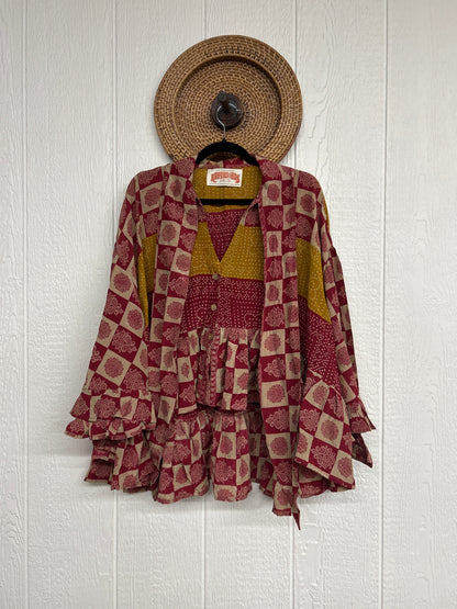 Crepe Sari Wild Rose Top 0426 277