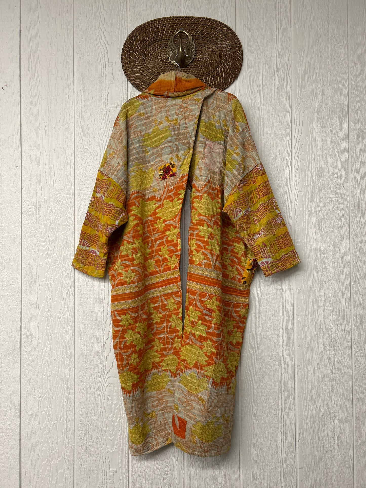 Fine Kantha Cowl Split Pullover 1225 022