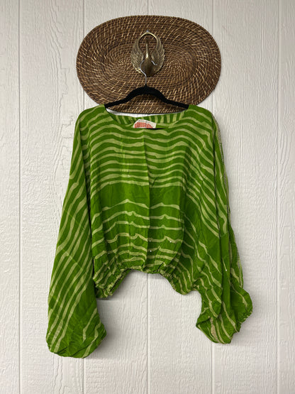 Crepe Sari Luna Crop Top 0526 016