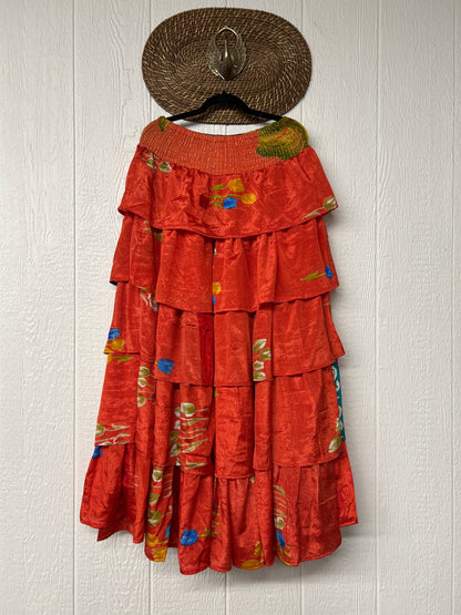 Rasgulla Sari Venus Ruffle Maxi 1125 089