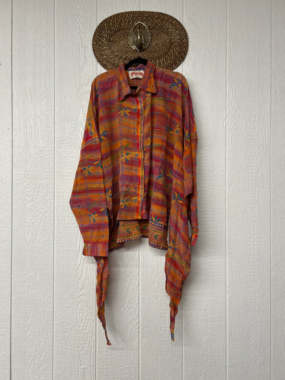 Crepe Sari Nirvana Button Down 1125 085