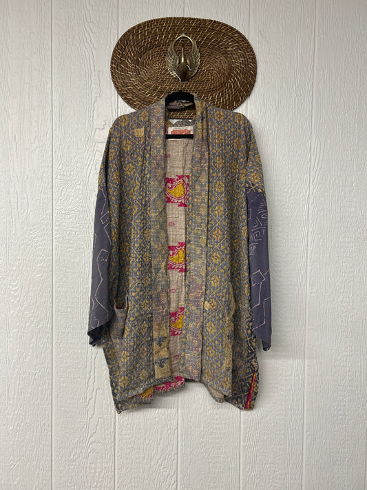 Pareo Kantha Shortie Majestic Kimono 0326 057