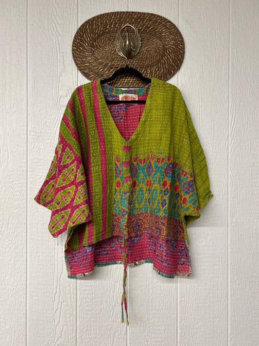 Pareo Kantha Hi-Lo Butterfly Top 0626 042
