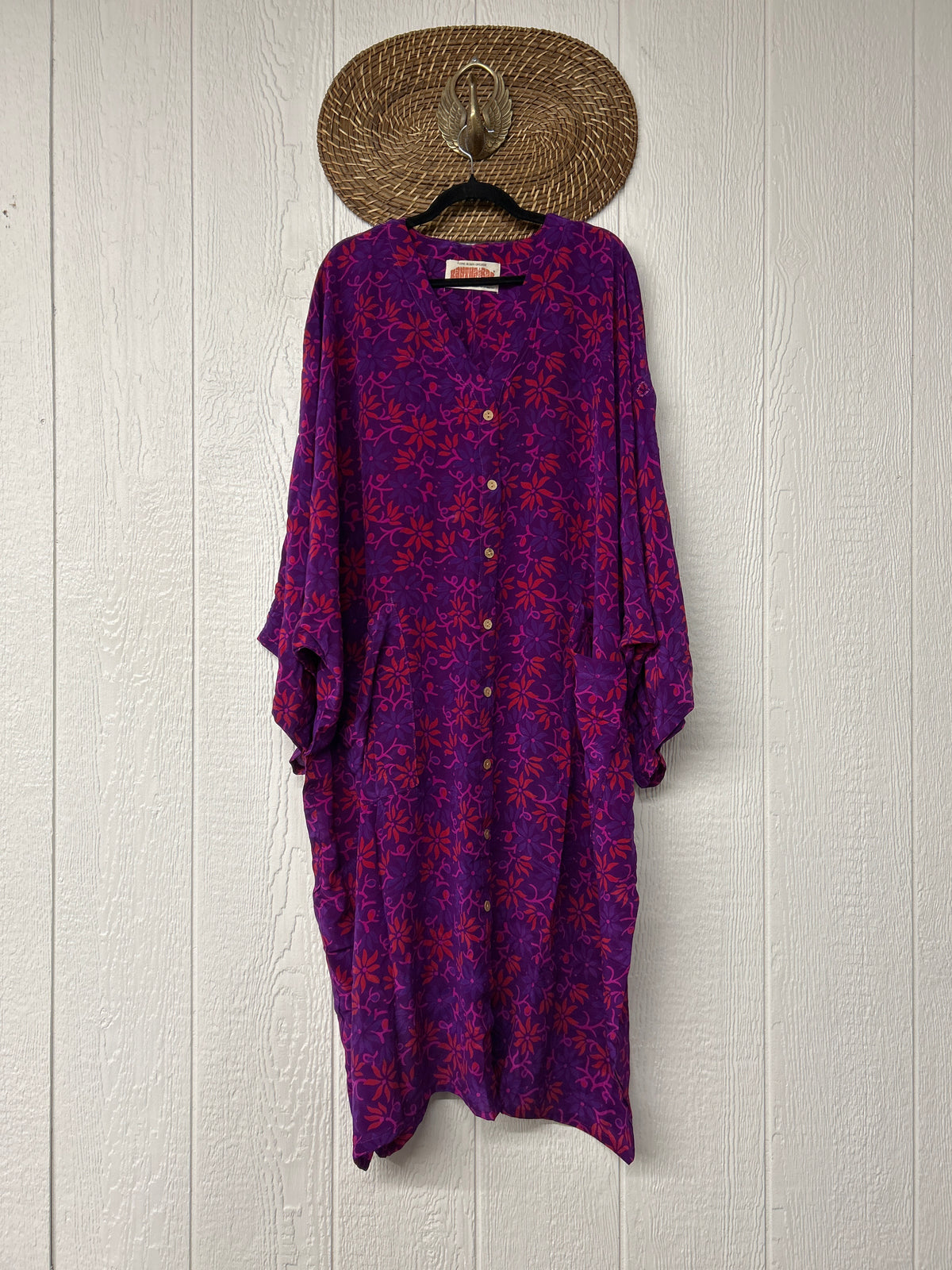Crepe Sari Gaia Duster Dress 0826 065