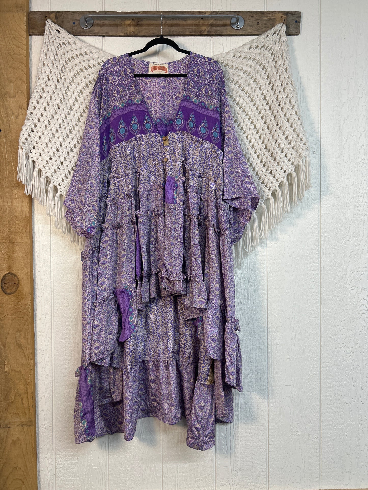 Rasgulla Sari Rhiannon Kimono 0826 118