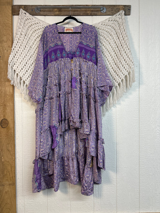 Rasgulla Sari Rhiannon Kimono 0826 118