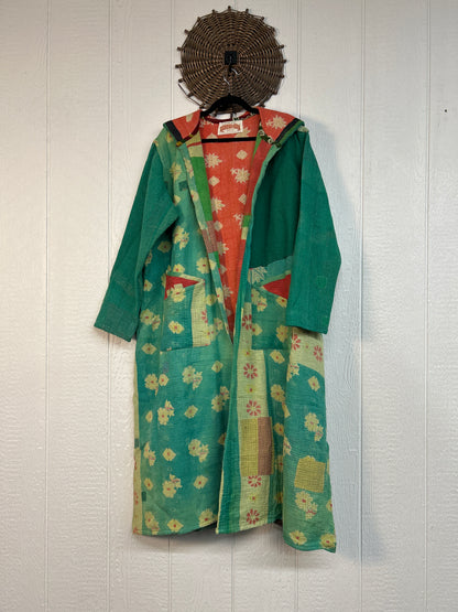 Fine Kantha Rising Sun Coat 1026 091