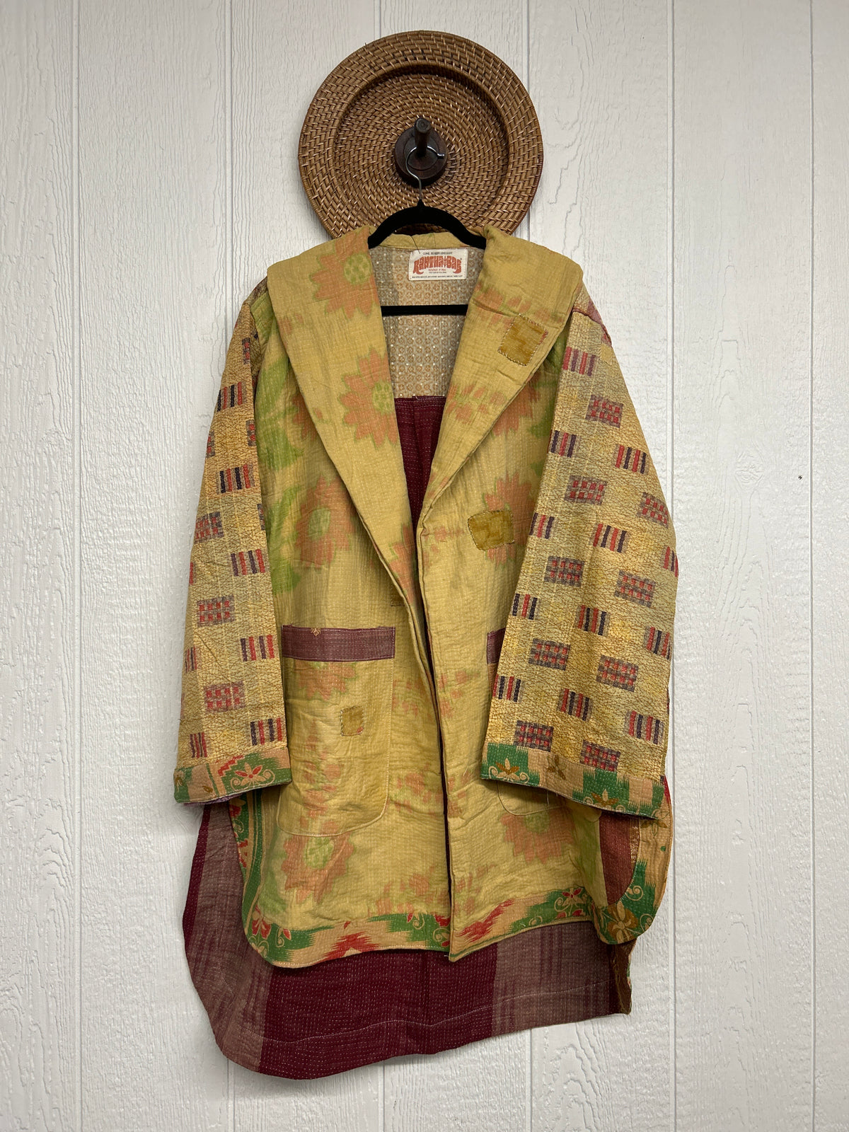 Fine Kantha Drifter Coat 1026 003