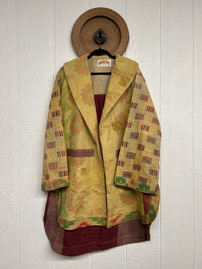 Fine Kantha Drifter Coat 1026 003