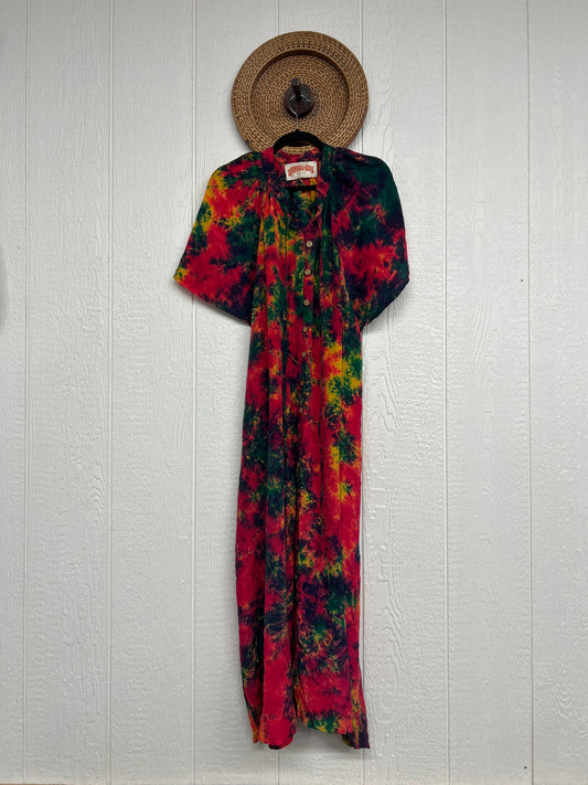Crepe Sari Summer Woodstock Duster 0626 045