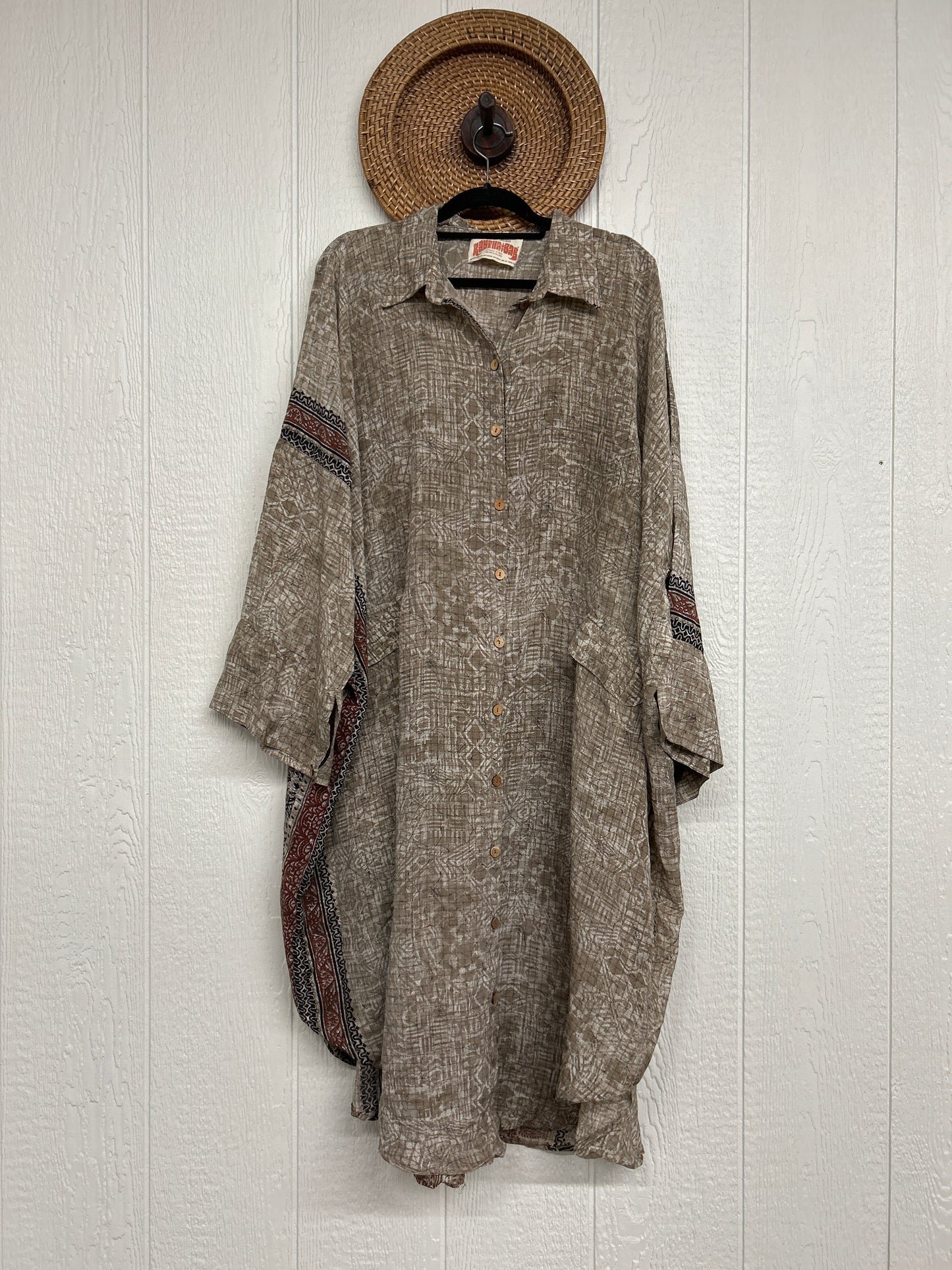 Crepe Sari Free To Be Longsleeve Maxi 1225 182