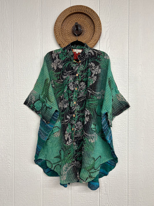 RETAIL Pareo Kantha Free To Be Button-Down 0426 044