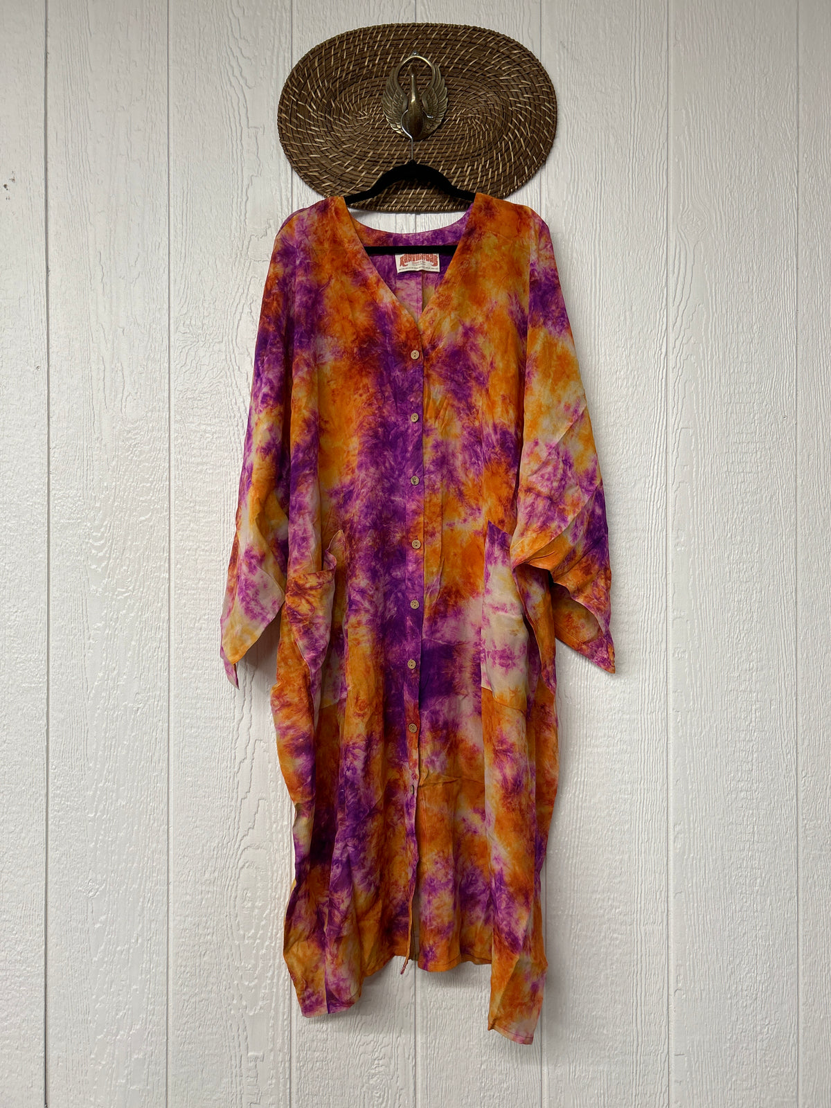 Crepe Sari Gaia Duster Dress 0826 277