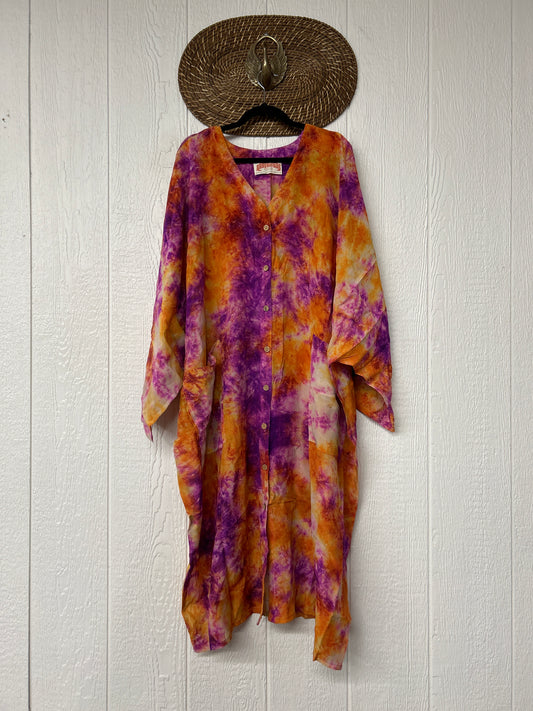 Crepe Sari Gaia Duster Dress 0826 277