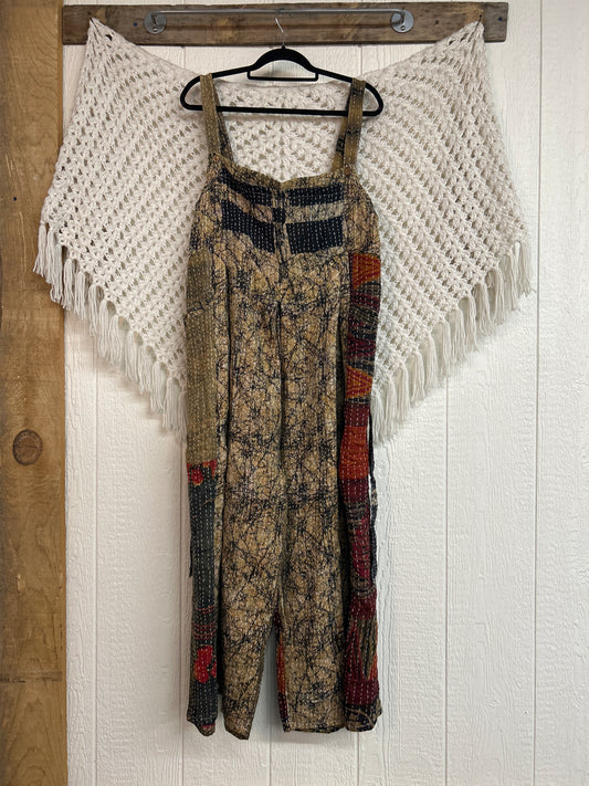 Crossroad Kantha Overalls 1025 092
