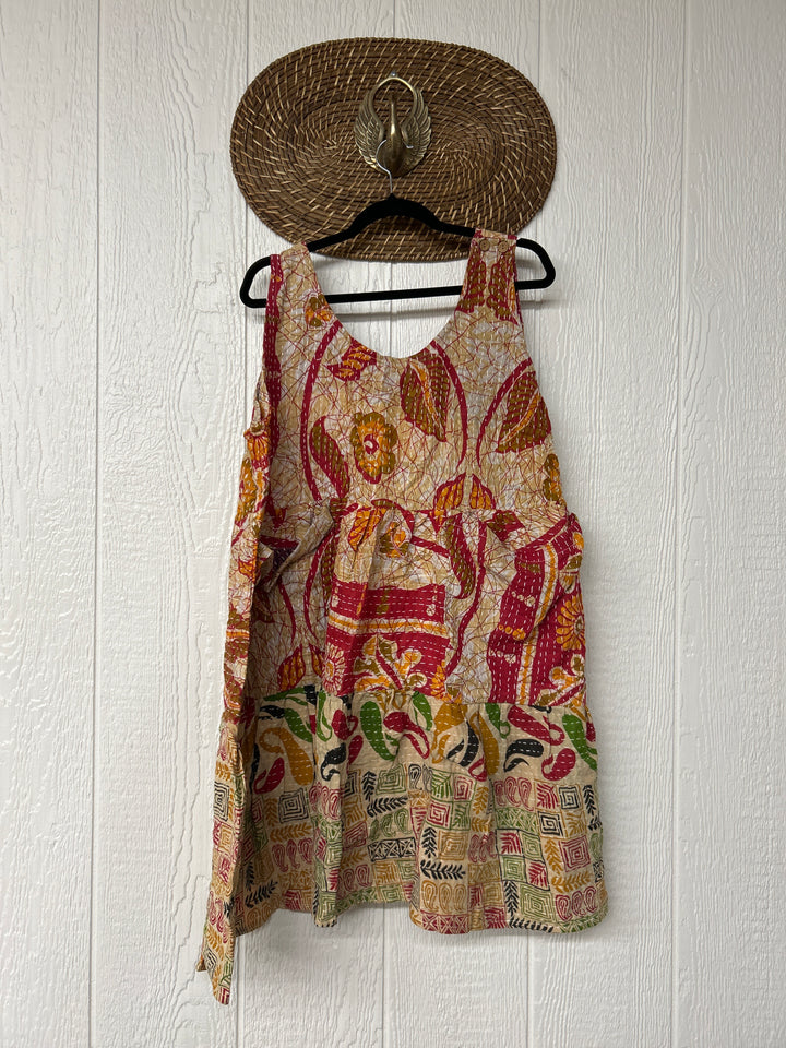 Kantha Meadow Mini Dress 0625 196