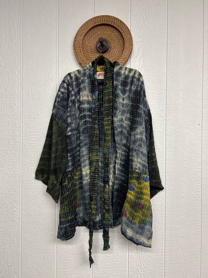Pareo Kantha Shortie Majestic Kimono 0526 011