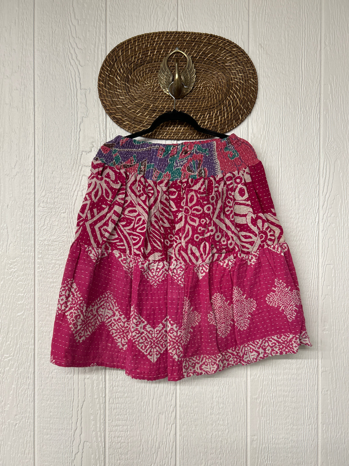 Pareo Kantha Meadow Skirt 0826 213