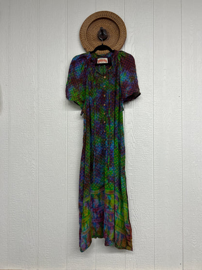 Crepe Sari Summer Woodstock Duster 0626 036