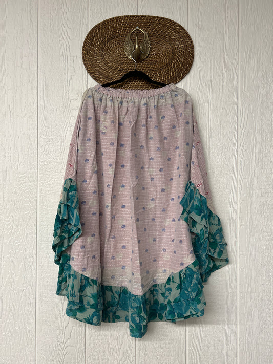 Pareo Kantha Wild Rose Skirt 0426 203