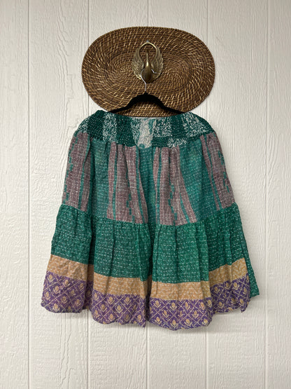 Pareo Kantha Meadow Skirt 0826 087