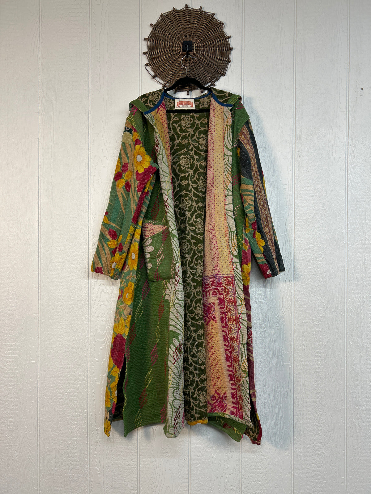 Fine Kantha Rising Sun Coat 1026 174
