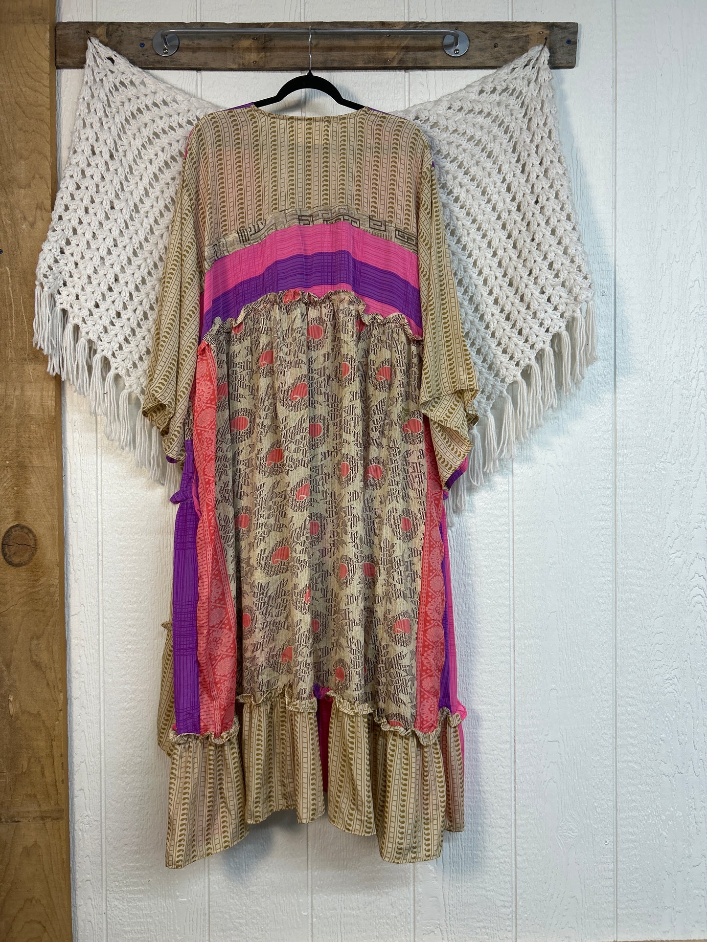 Rasgulla Sari Rhiannon Kimono 0826 113