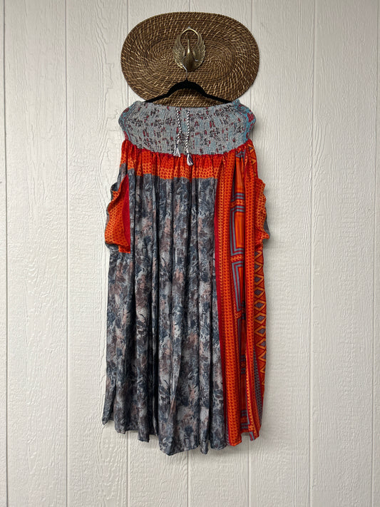 Rasgulla Sari Free Bird Convertible Skirt 0226 107