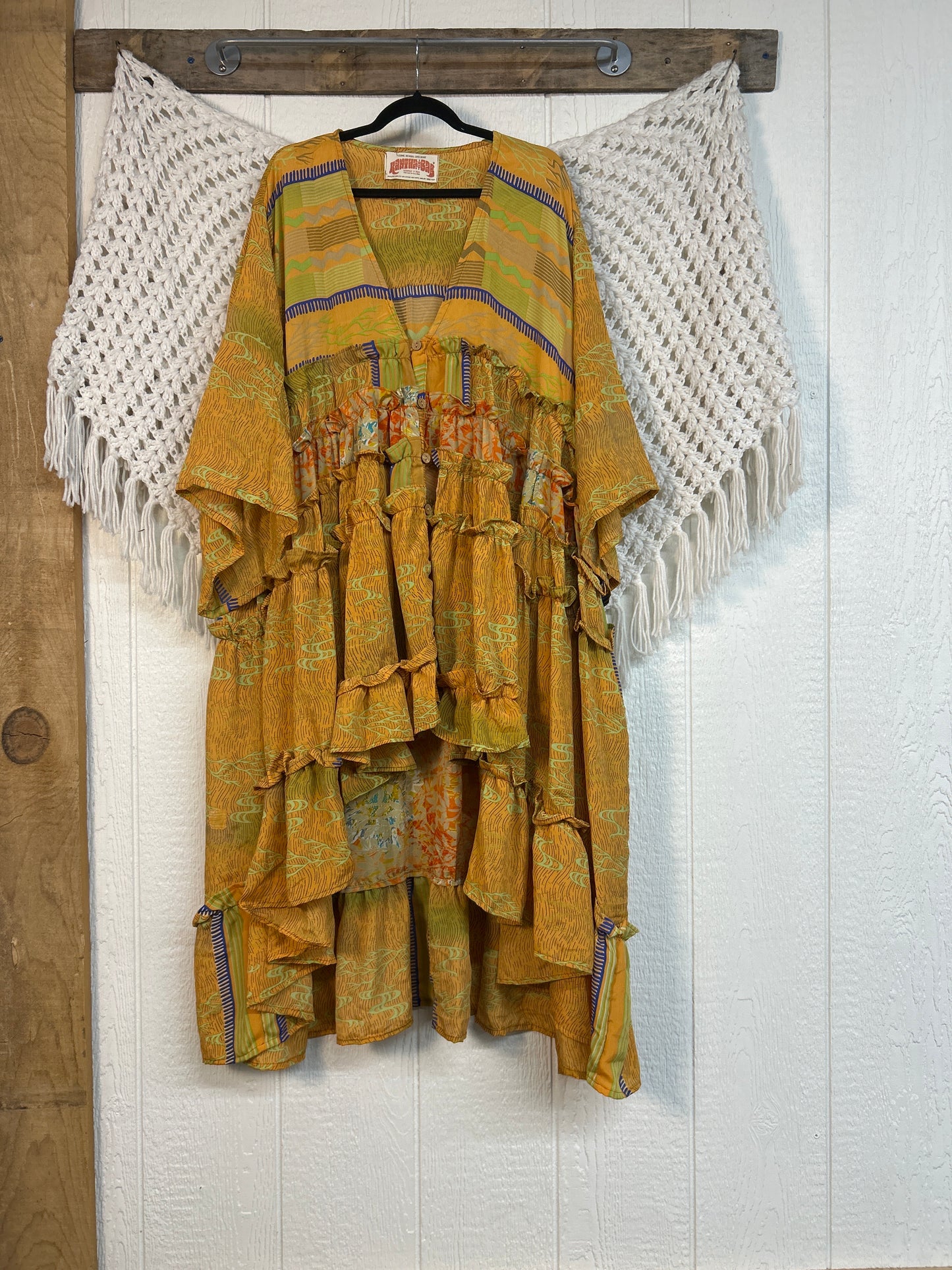 Rasgulla Sari Rhiannon Kimono 0826 101